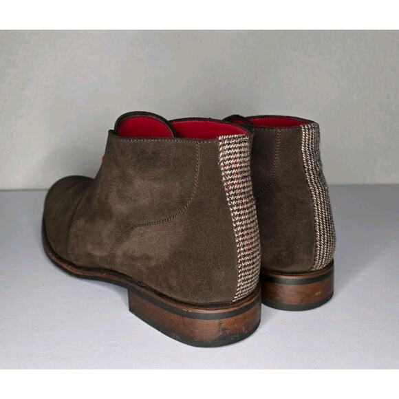 Rye 51 Men\'s Suede Chukka Boots Size 10 Goodyear Welt Rare Luxury Designer Shoes main image 7
